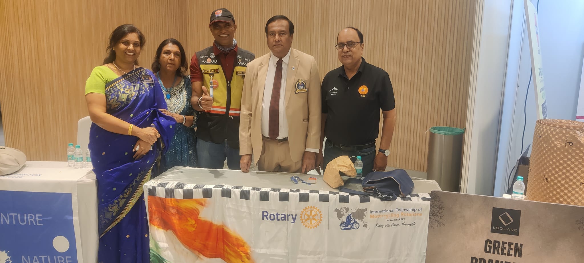 Ifmr India Chapter Stall at ICGF on International Service of RID