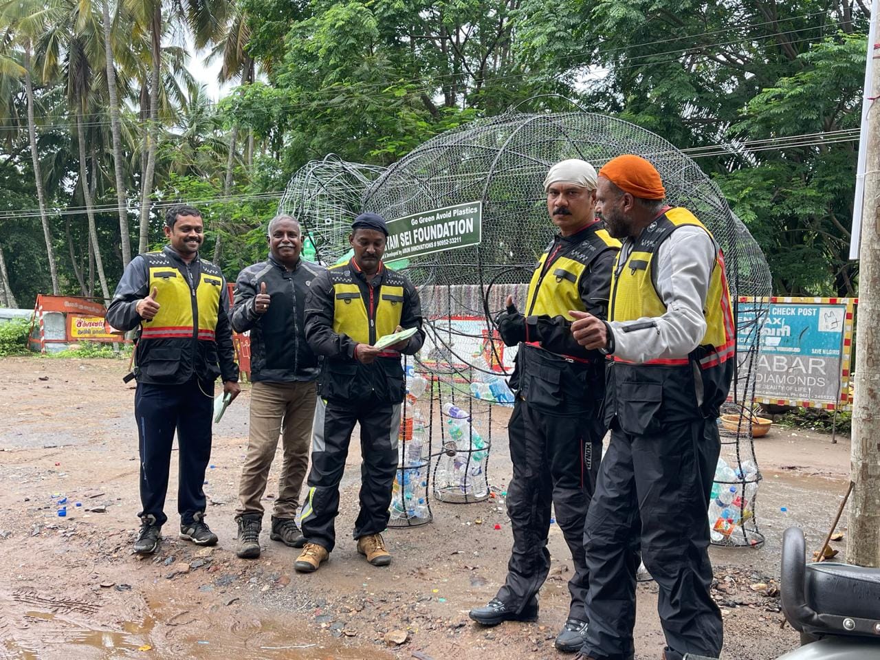 Joint Ride of Thanjavur and Coimbatore Sub Chapters