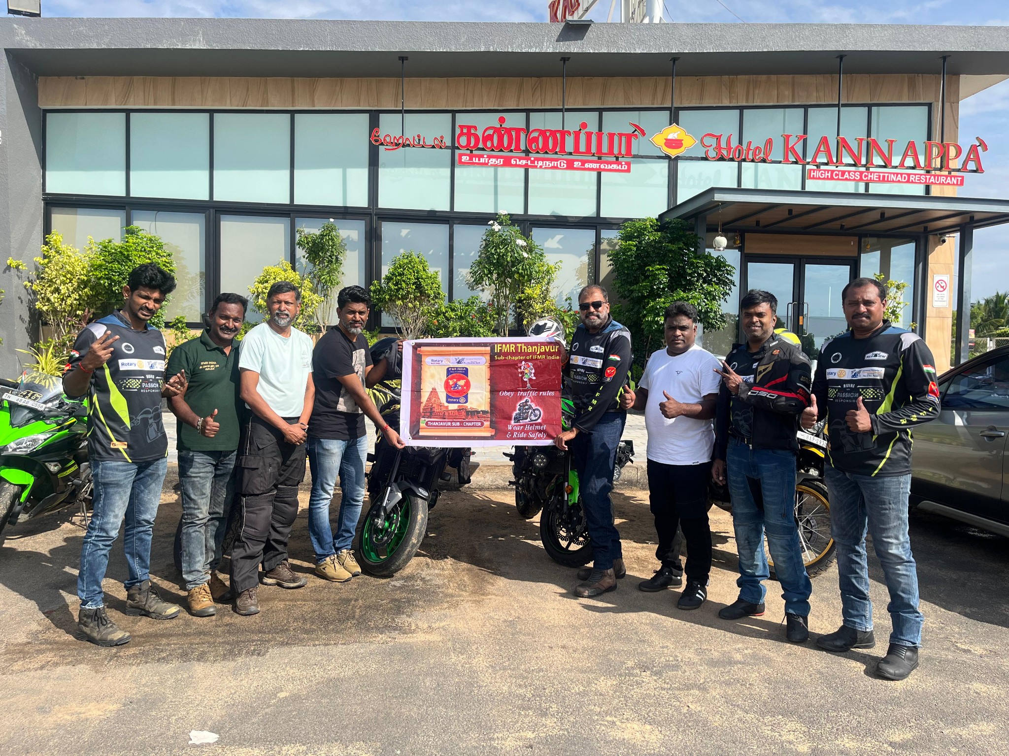 September Breakfast Ride to Dindigul