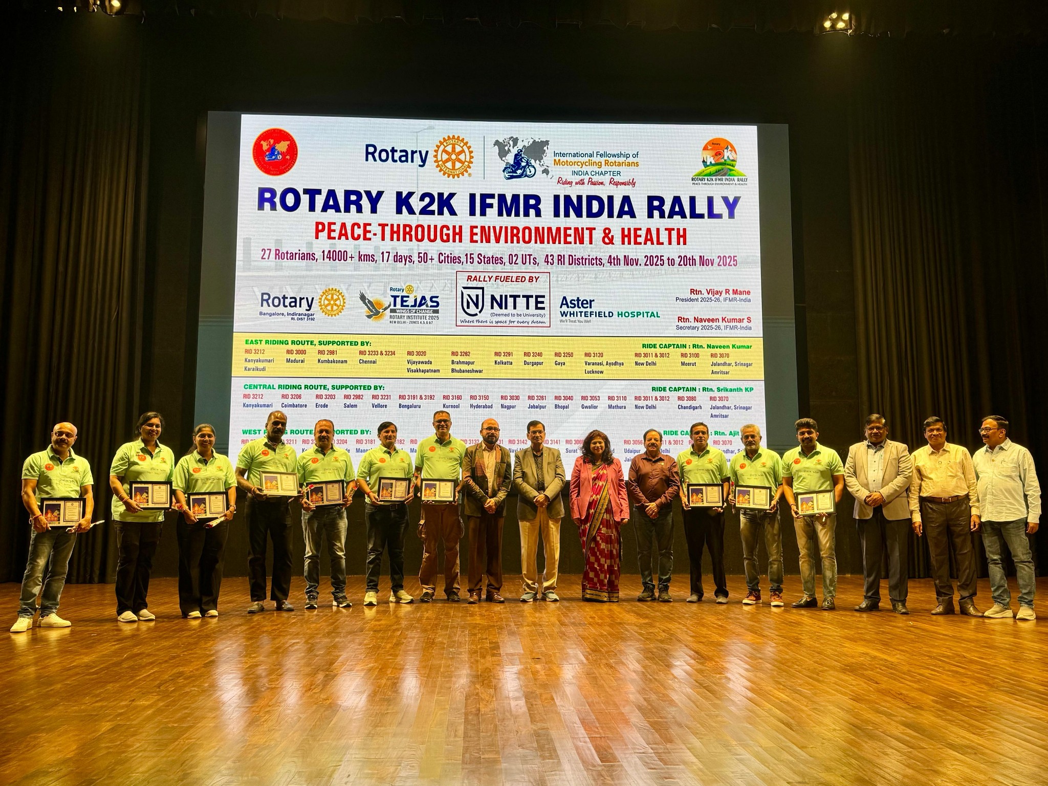 IFMR K2K Rally Central Route – Day 6,  Kurnool to Hyderabad