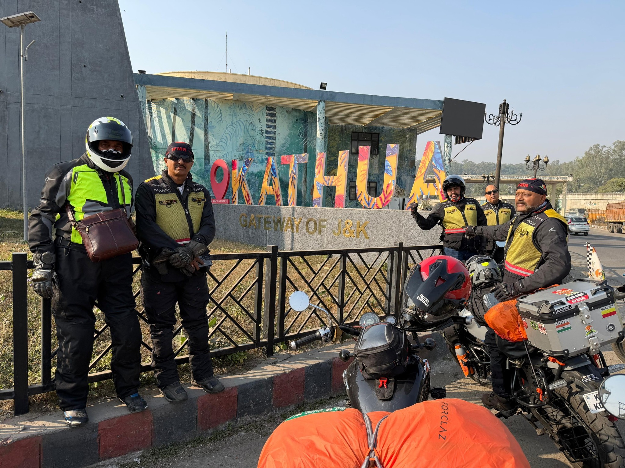 Rotary K2K IFMR Ride Central Route  – Day 14