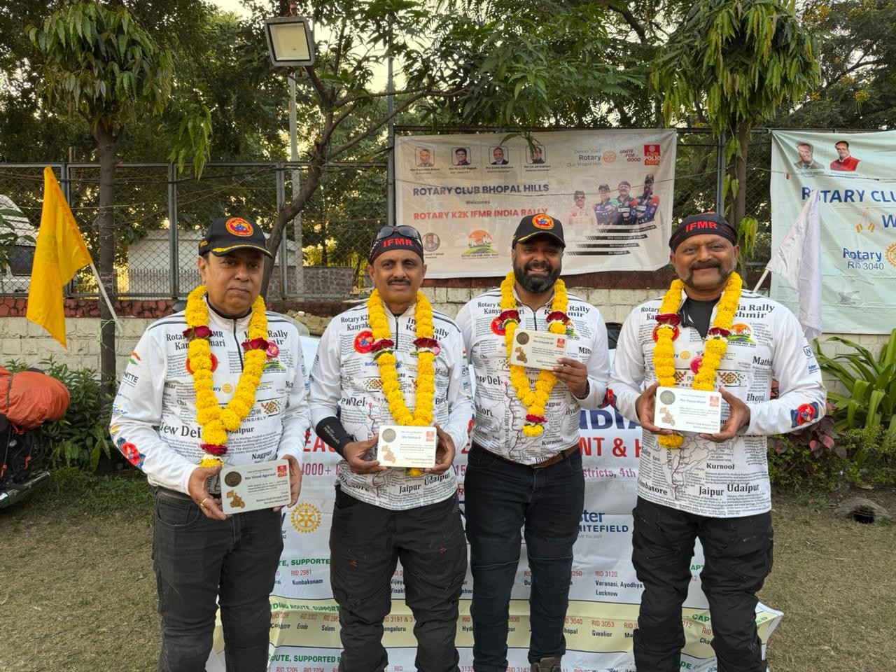 Rotary K2K IFMR Rally – Central Route – Day 9