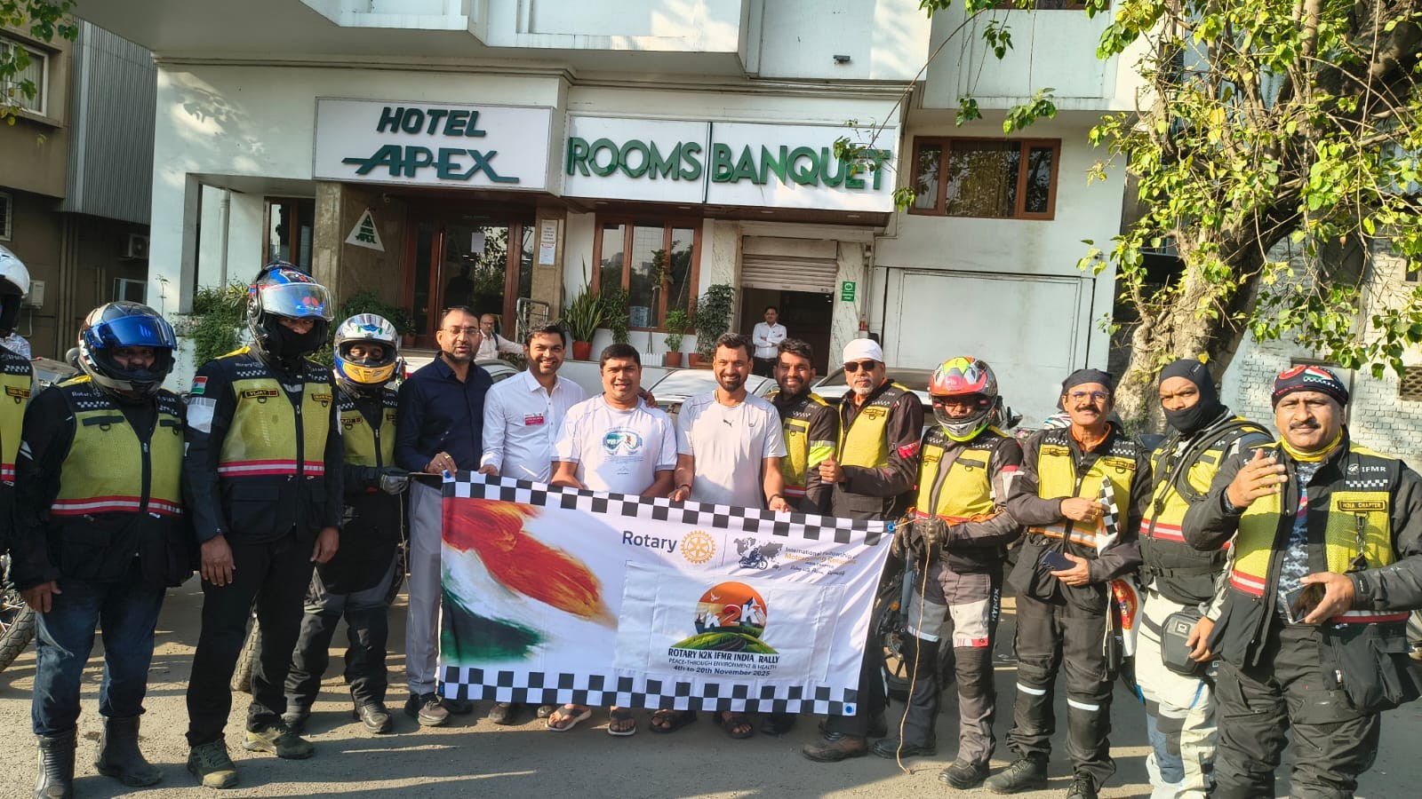 Rotary K2K IFMR Rally – Central Route – Day 8