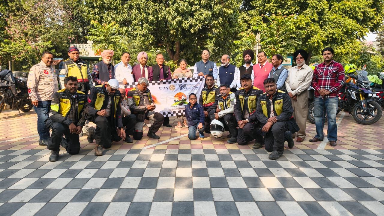 Rotary K2K IFMR Ride Central Route  – Day 13