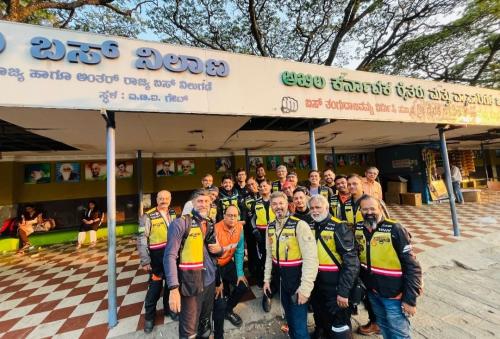 April's monthly ride - 7th April, Sunday 2024 - to Bangaru Thirupati Temple, Kolar (1)