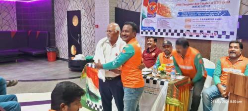 Overnight ride to Kumbakonam and Charter of Thanjavur Sub Chapter - Dated - 3rd May to 5th May (6)